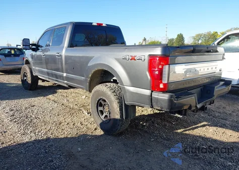 2017 Ford F-250 Platinum from USA, damaged, VIN 1FT7W2BT3HEC40271